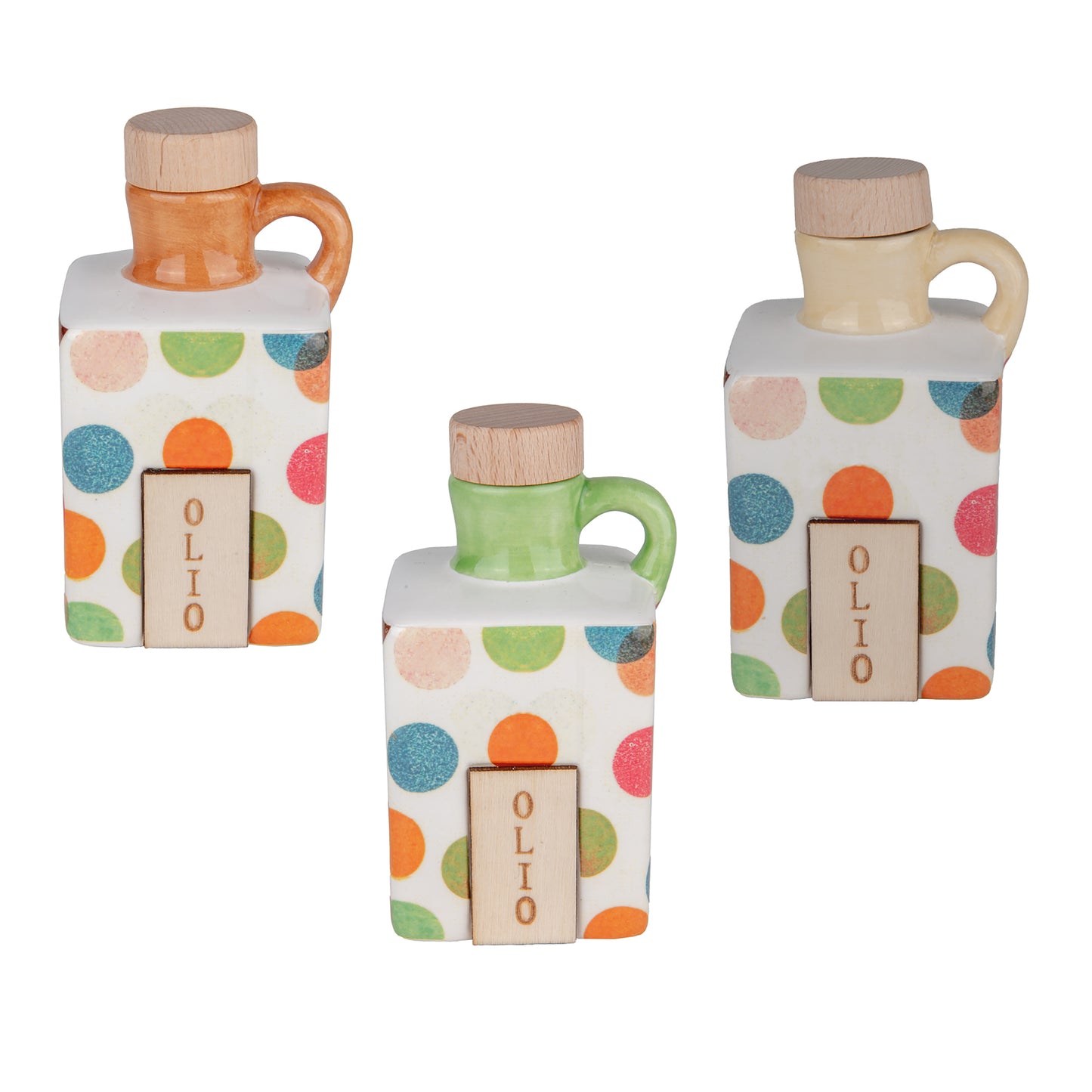 COLORE OLIERA POIS IN PORCELLANA H.12