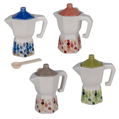 ZUCCHERIERA MODERN POIS IN PORCELLANA CM. 11