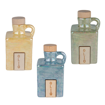 SHINE OLIERA  PORCELLANA  CUBO H.11,5