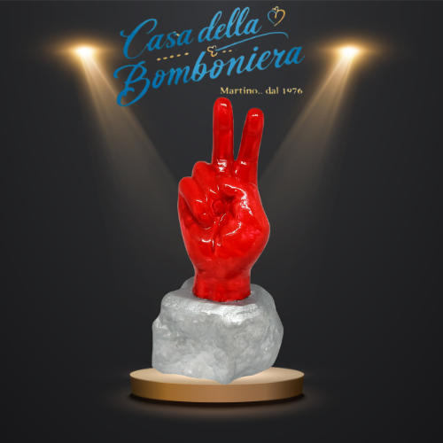 mano della vittoria cm. 16