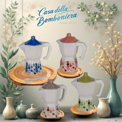 ZUCCHERIERA MODERN POIS IN PORCELLANA CM. 11