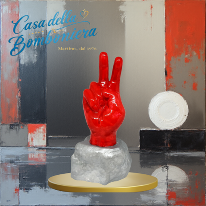 mano della vittoria cm. 16